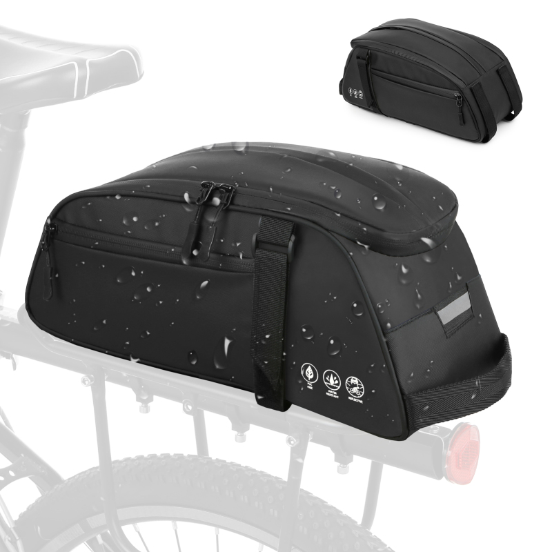 Cycling Gear Storage Rack - 反射マウンテン自転車シートバッグ防水自転車リアラックバッグ自転車キャリアサイクリングリアラックバッグサイクリングアクセサリー