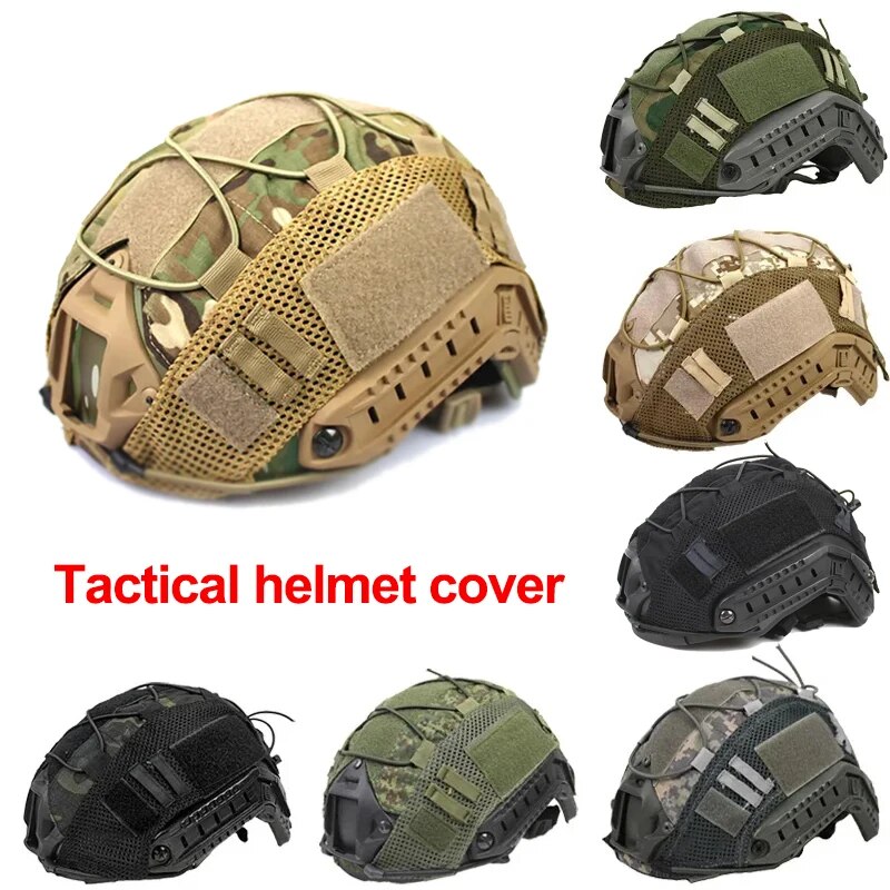 Cycling Gear Helmet - 1 個高速ヘルメットカバー高速 MH PJ BJ ヘルメットエアガンペイントボールヘルメットカバーアクセサリーサイクリングネット