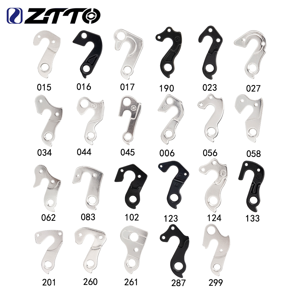 Cycling Gear Hanger - ZTTOユニバーサル23モデルMTB自転車ハンガー合金リアディレイラーパーツレーシングサイクリングロードマウンテンバイクフレームギアテールフック