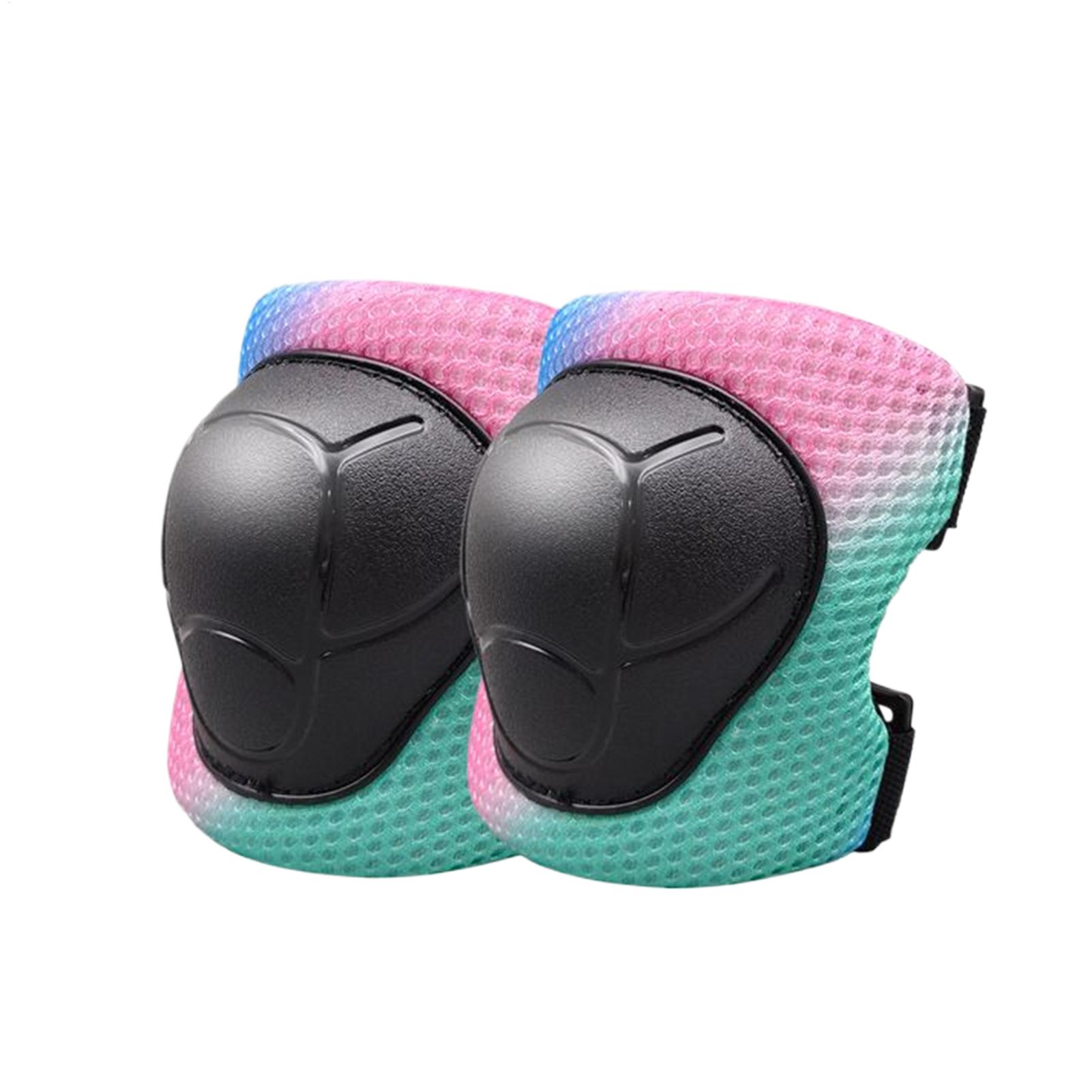 Cycling Protective Gear For Kids - 子供用膝と肘パッド 衝撃吸収性 通気性 軽量 子供用保護具 サイクリング用