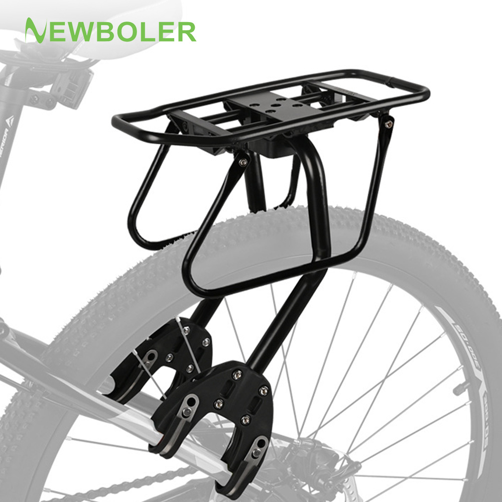 Cycling Gear Storage Rack - NEWBOLER リアバイクラック アルミ合金自転車荷物ブラケット カーゴホルダー サイクリング用品 マウンテンバイクアドベンチャー用