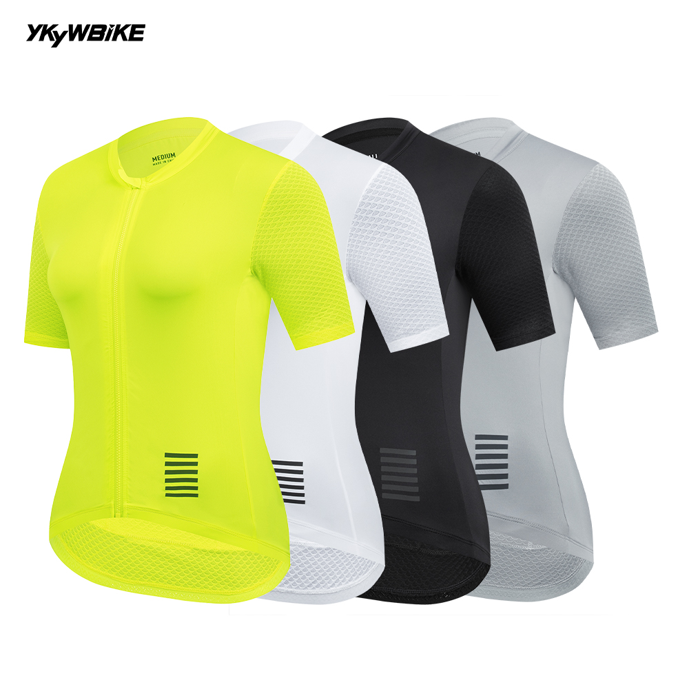 Ykyw Cycling Gear - YKYW レースロードバイクトップス女性のプロショートスリーブサイクリングジャージ夏通気性シャツmtb maillot女性の自転車服