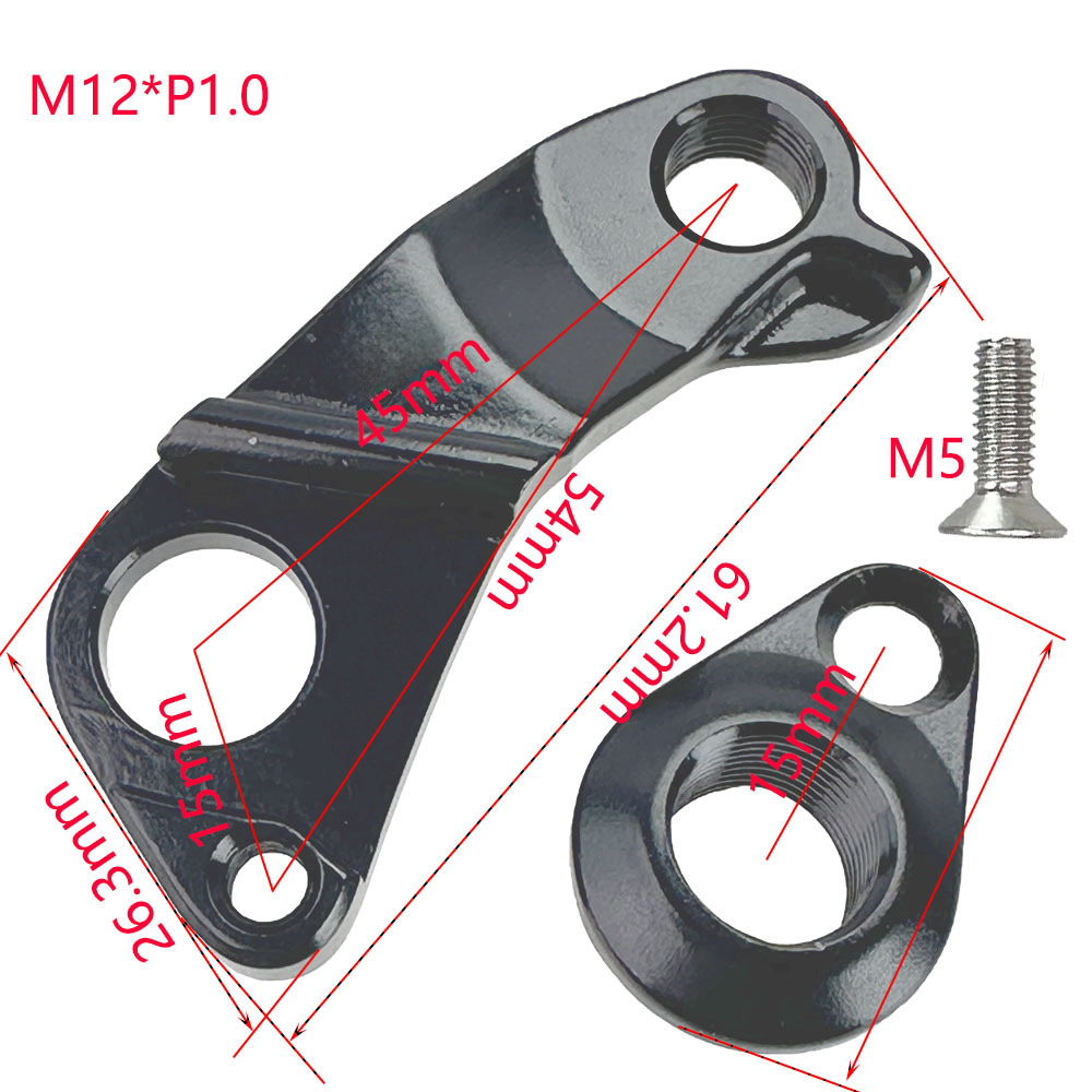 Cycling Gear Hanger - アルミ合金製自転車リアディレイラーハンガー、スコット・スパーク・バッソ・フォイル2011-2015年モデル用自転車フレームギアテールフックアダプター、サイクリング用
