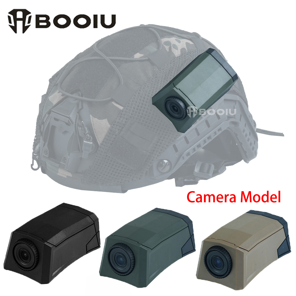Cycling Gear Helmet - BOOIU タクティカルヘルメットカメラモデルヘルメット装飾サイクリング CS ペイントボールトレーニング撮影エアガンアクセサリー小道具