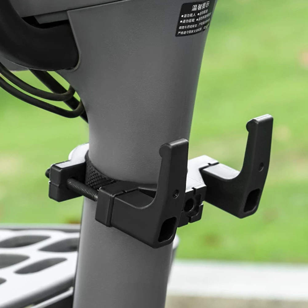 Cycling Gear Hanger - フック付きオートバイヘルメットアクセサリー収納バッグハンガーフックホルダー（電動バイク、自転車、スクーター用）