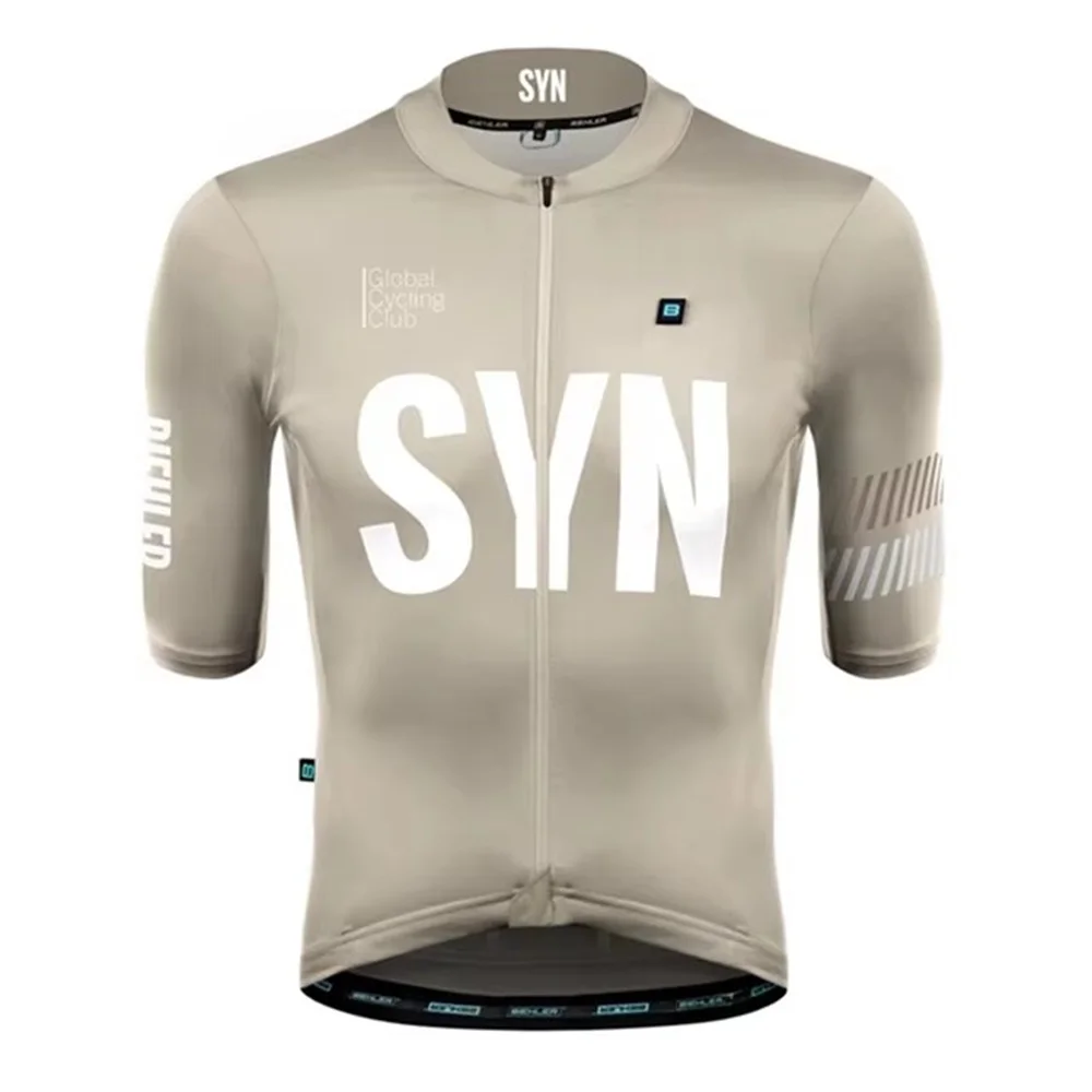 新しいスタイル SYN チームサイクリングジャージ男性 20 - Cycling Gear Clothing のレビューと価格