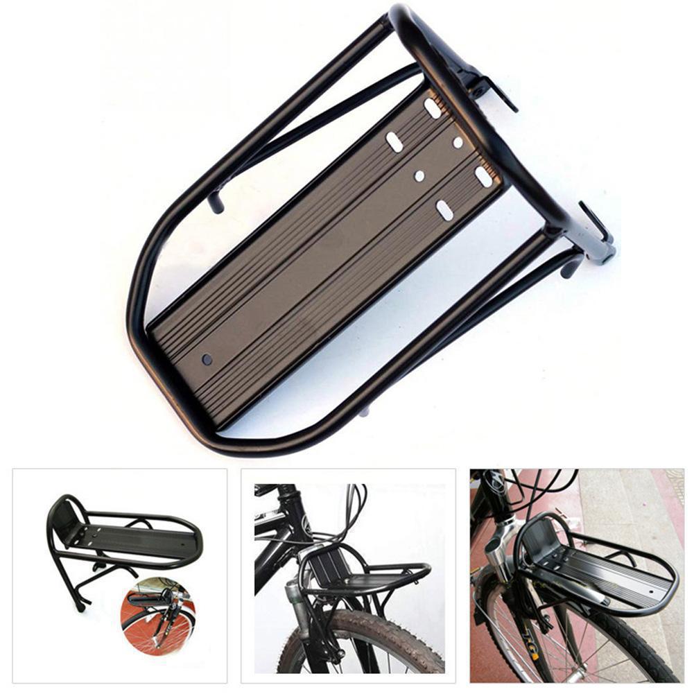 アルミ合金製MTBロードサイクリングバイクフロントラックキャ - Cycling Gear Storage Rack のレビューと価格