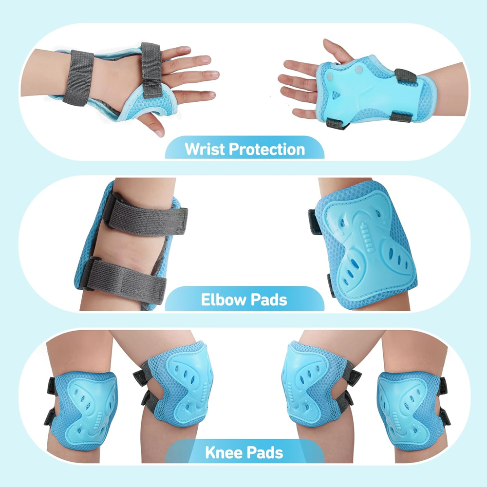 子供用保護具セット 膝パッド 3-10歳 幼児用 膝＆肘パッ - Cycling Protective Gear For Kids のレビューと価格