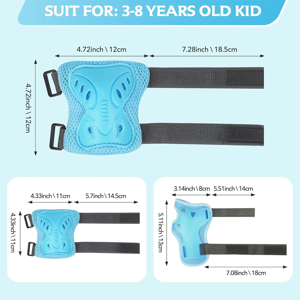 子供用保護具セット 膝パッド 3-10歳 幼児用 膝＆肘パッ - Cycling Protective Gear For Kids のレビューと価格