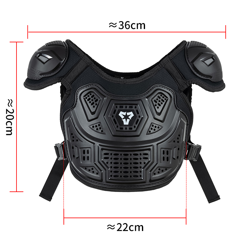子供用バイク乗車用ボディアーマー キッズモトクロスバックベス - Cycling Protective Gear For Kids のレビューと価格