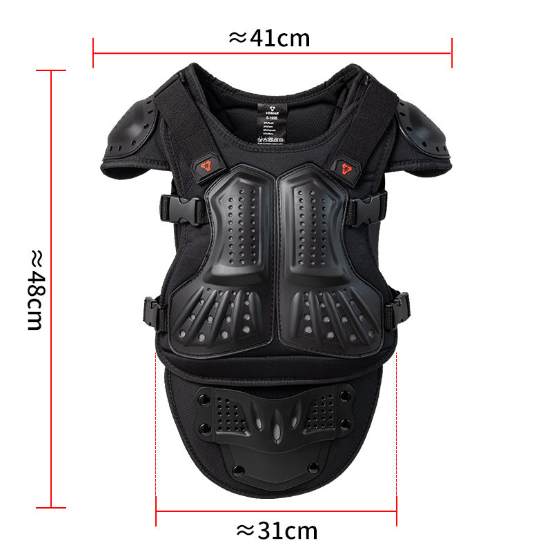 子供用バイク乗車用ボディアーマー キッズモトクロスバックベス - Cycling Protective Gear For Kids のレビューと価格