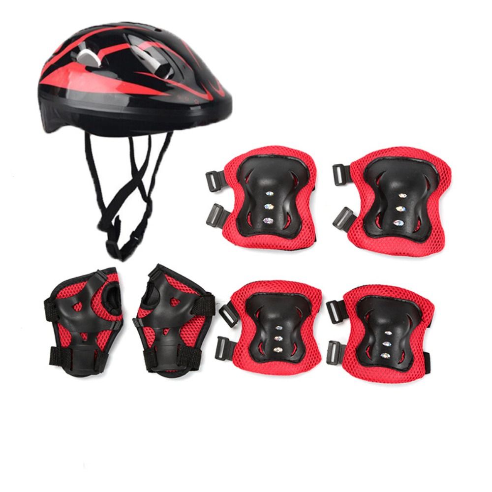 子供用の膝と肘のパッド、リストガード、スポーツ保護具、スクー - Cycling Protective Gear For Kids のレビューと価格