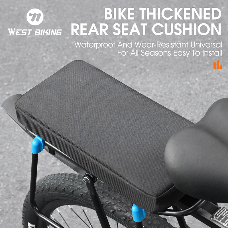 WEST BIKING 自転車ソフトリアラックシートクッショ - Cycling Gear Storage Rack のレビューと価格
