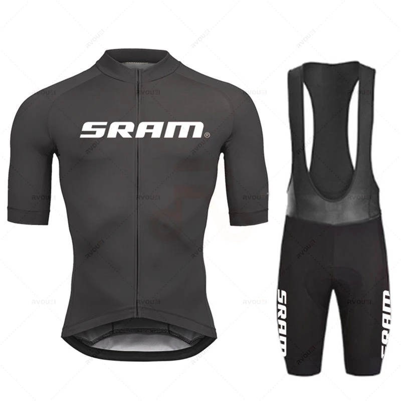 2024 Sram プロサイクリングジャージセット男性ビブシ - Cycling Gear Clothing のレビューと価格