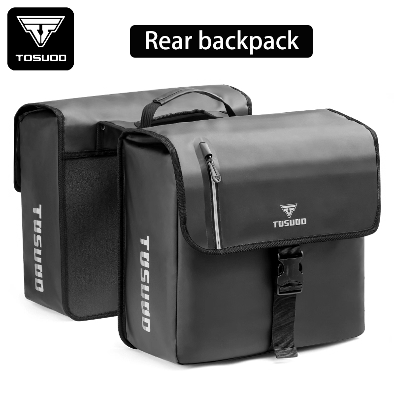 TOSUOD 40L 大容量自転車リアシートバッグ 自転車サ - Cycling Gear Storage Rack のレビューと価格