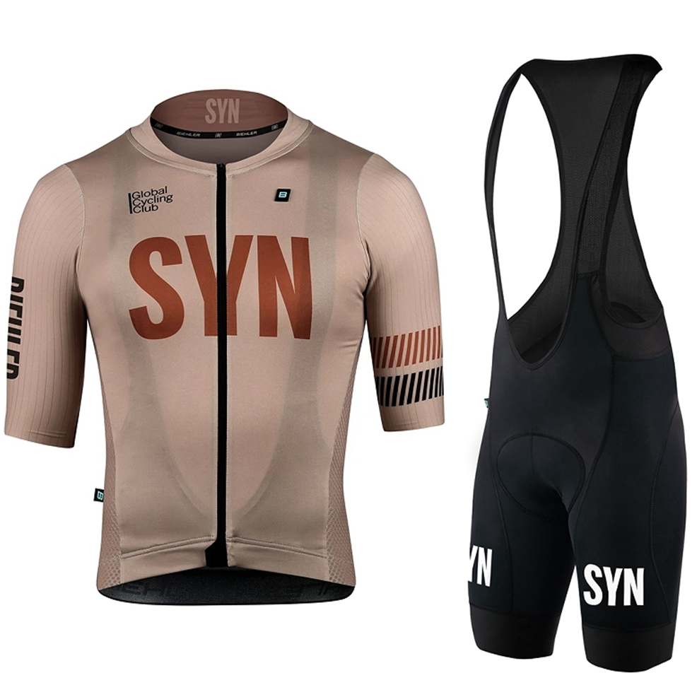 メンズ半袖サイクリングジャージとビブショーツ,高品質の柔らか - Cycling Gear Clothing のレビューと価格