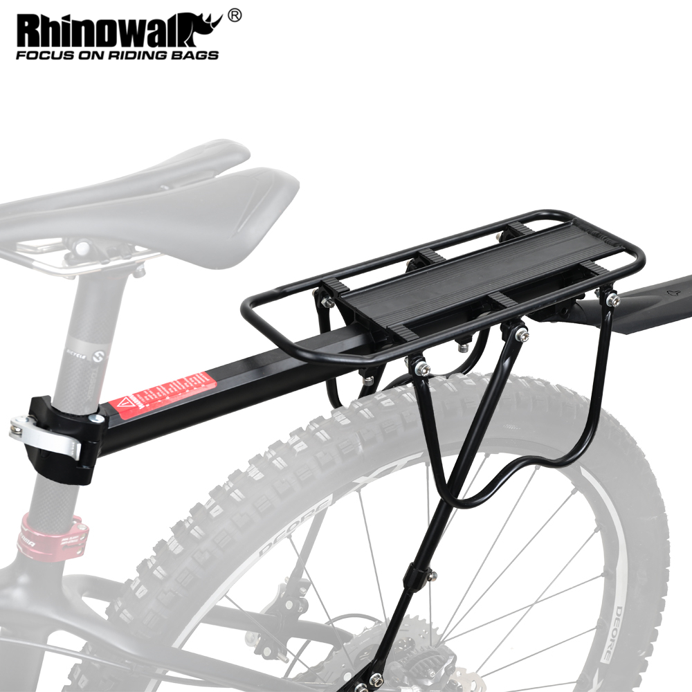 Rhinowalk-取り付けツール付き自転車ラゲッジキャリア - Cycling Gear Storage Rack のレビューと価格