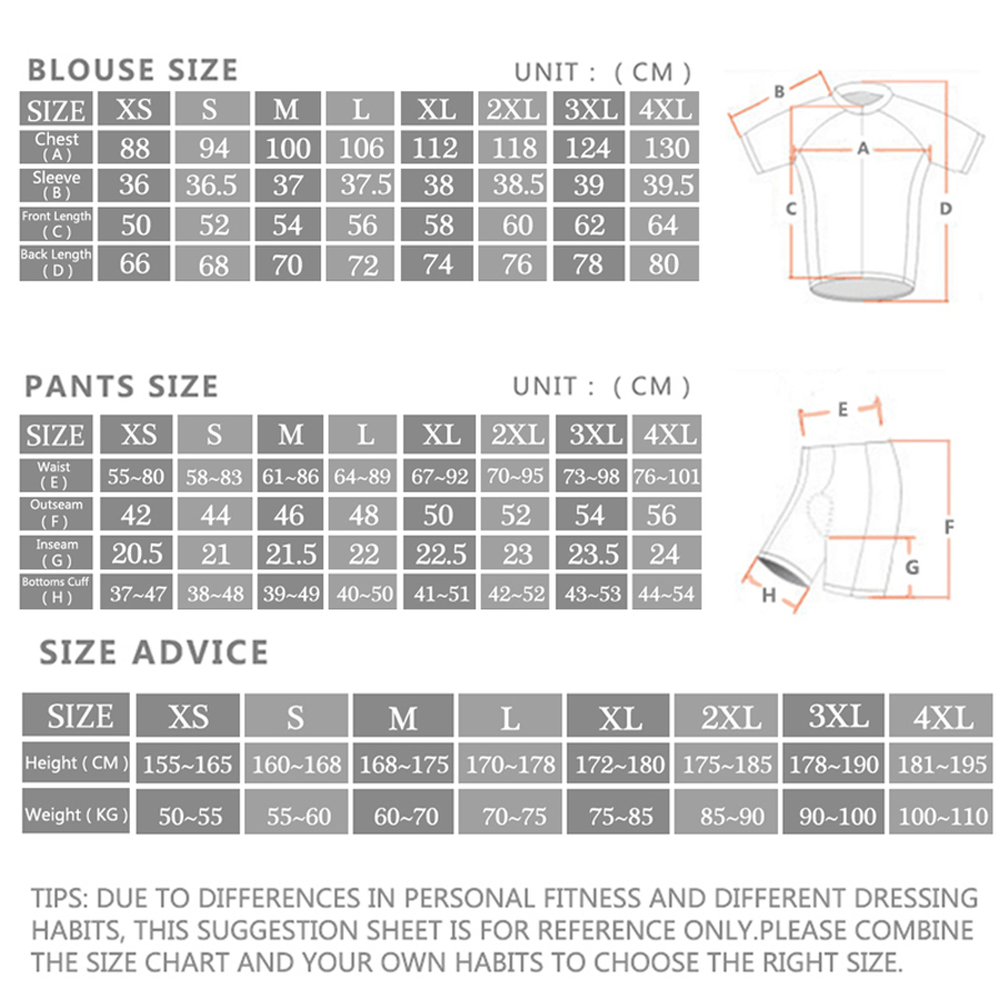 2025年チームメンズサマーサイクリングジャージセットバイク - Cycling Gear Clothing のレビューと価格