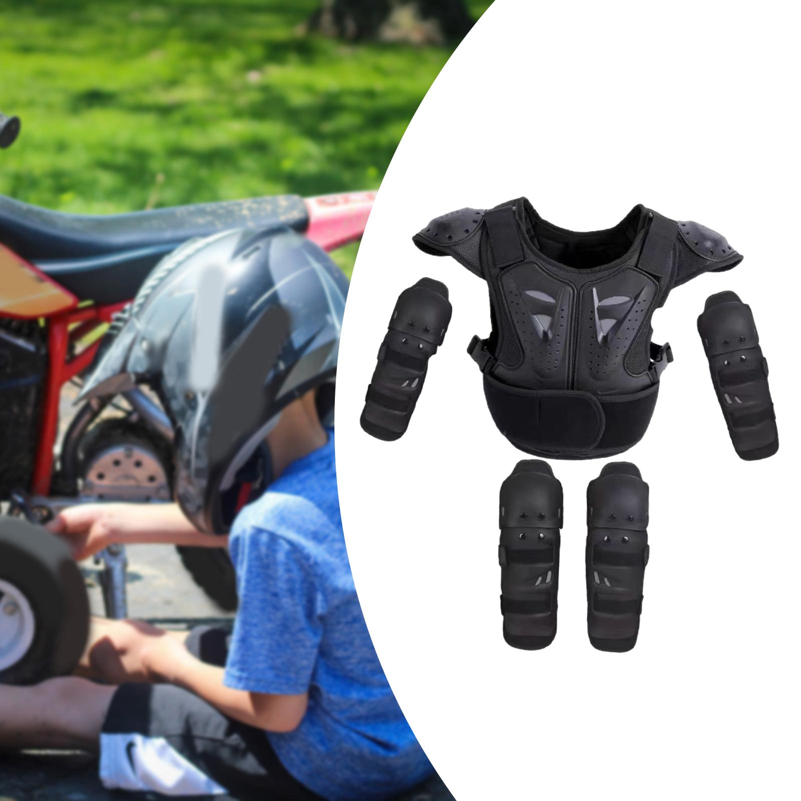 子供用オートバイ保護スーツ全身胸部脊椎背中アーマー子供用安全 - Cycling Protective Gear For Kids のレビューと価格