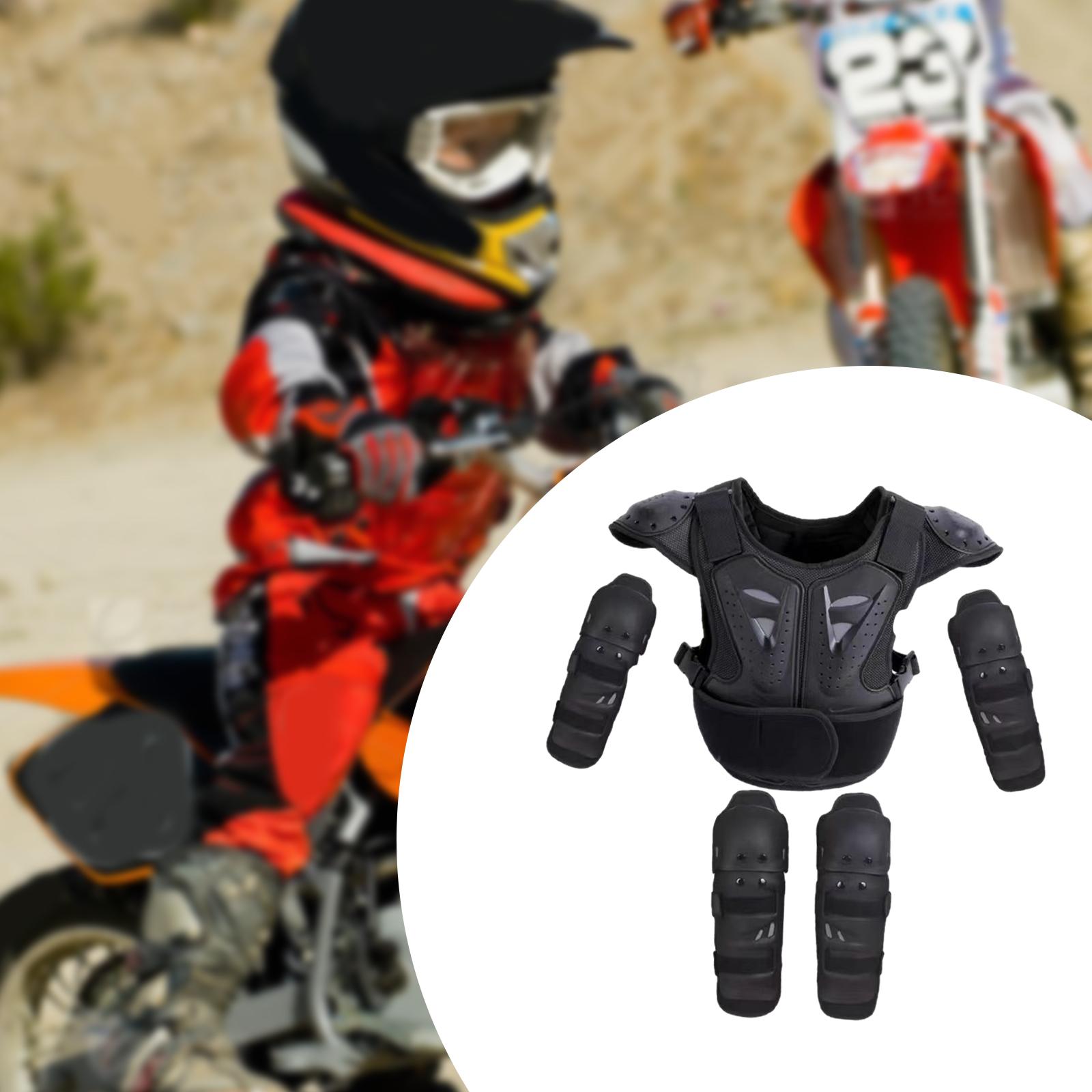 子供用オートバイ保護スーツ全身胸部脊椎背中アーマー子供用安全 - Cycling Protective Gear For Kids のレビューと価格