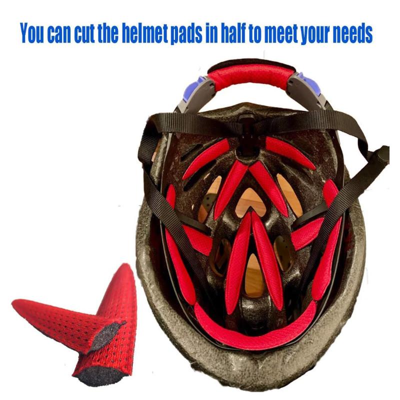 27 ピース/セットヘルメットパッドキット密閉型スポンジ交換 - Cycling Gear Helmet のレビューと価格
