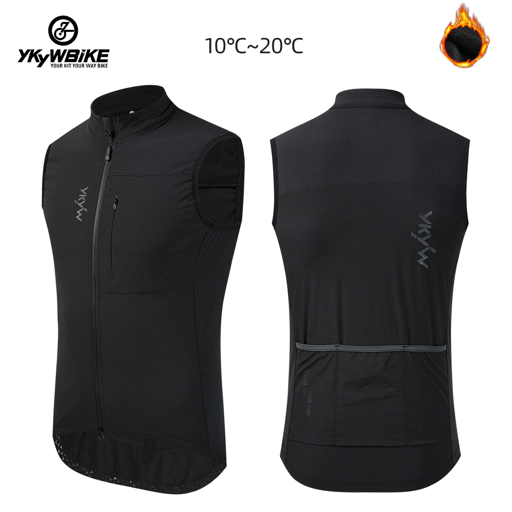 Ykyw-男性と女性のための防水サーマルベスト,ノースリーブ - Ykyw Cycling Gear のレビューと価格