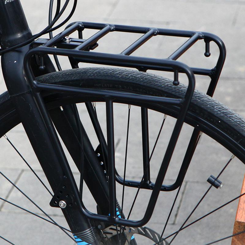 マウンテンロードバイクフロントカーゴラック自転車フロントフォ - Cycling Gear Storage Rack のレビューと価格