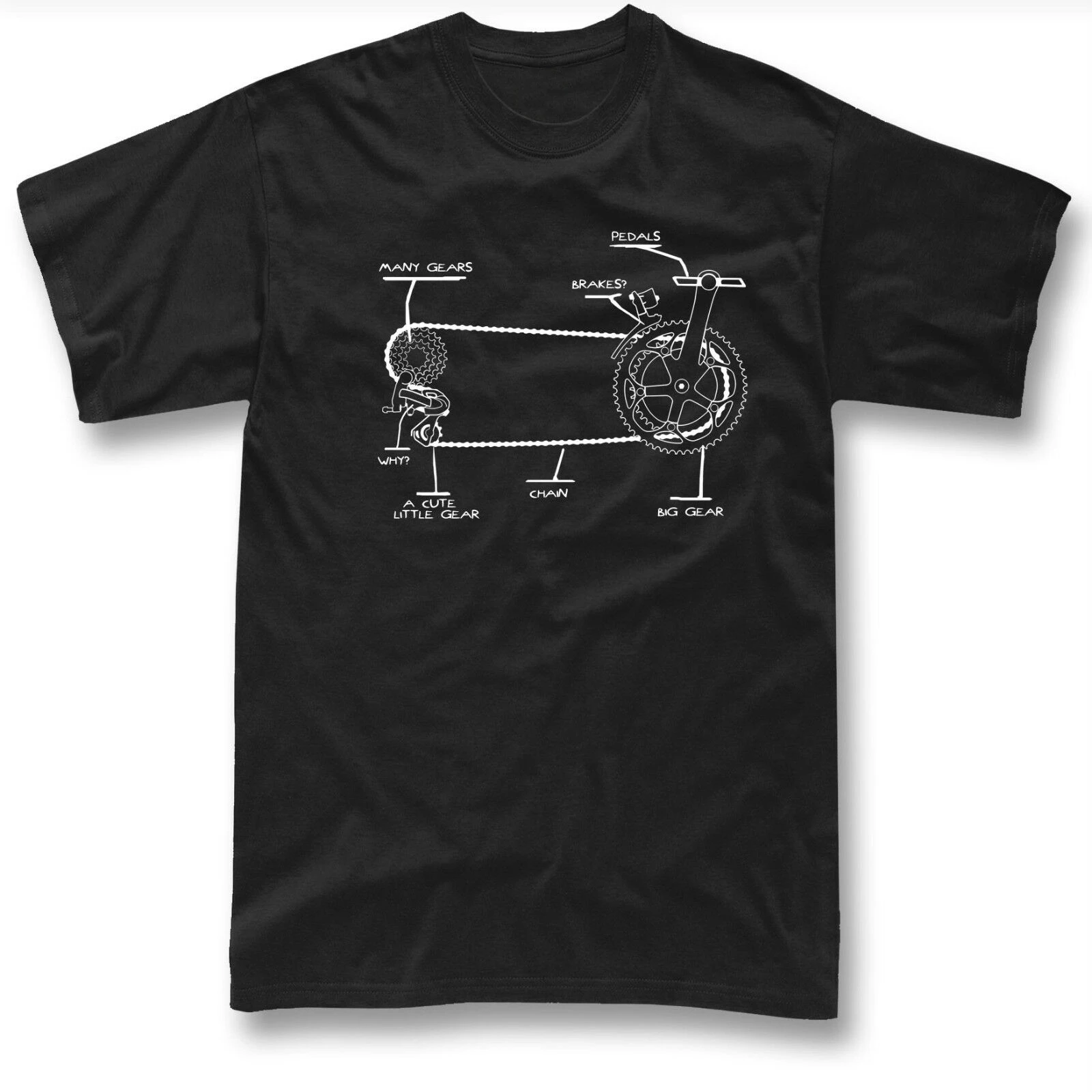面白い自転車チェーンギアシフトサイクルレーシングライダーギフ - Cycling Gear News のレビューと価格