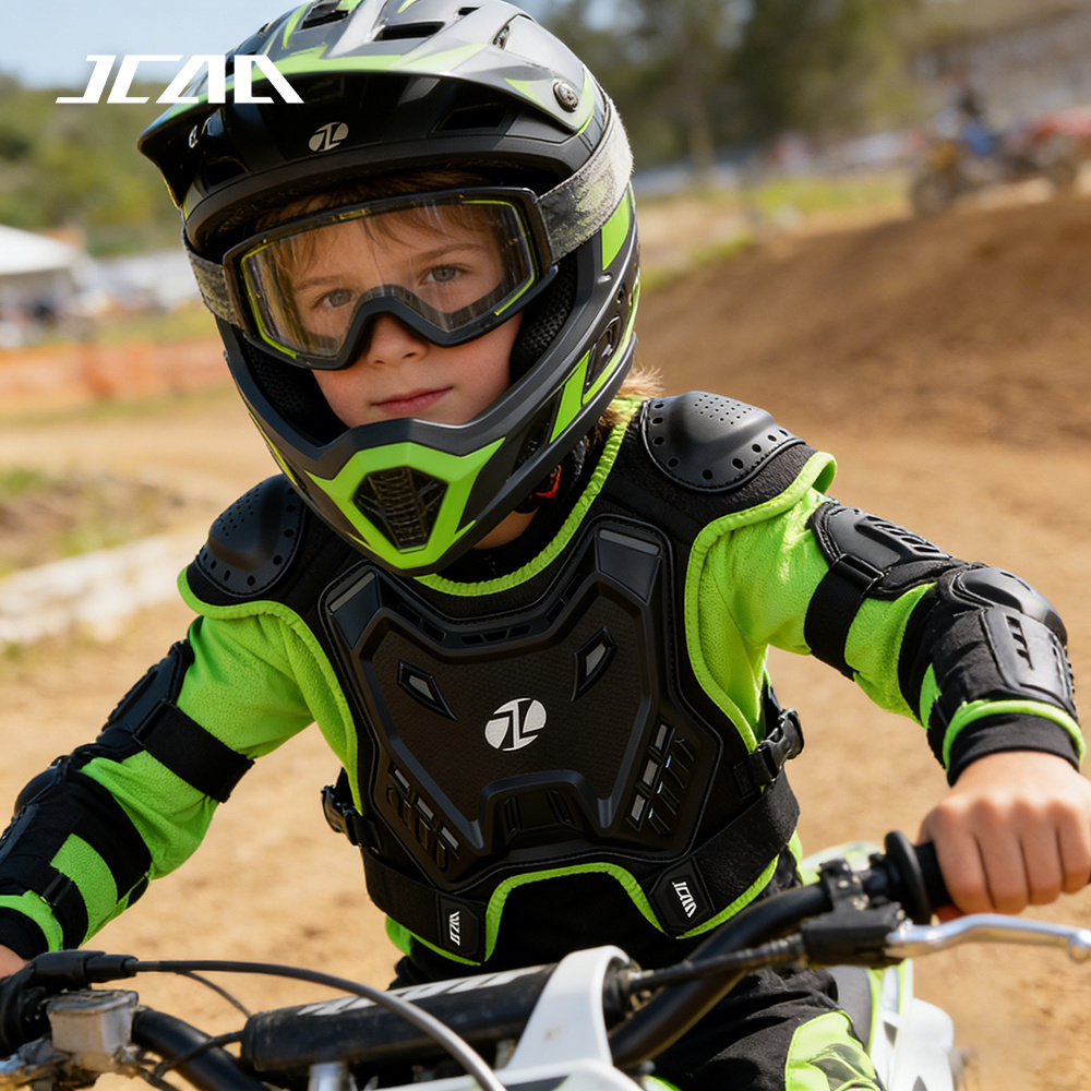 子供用モトクロスボディアーマー保護ベストDH ATVダートバ - Cycling Protective Gear For Kids のレビューと価格