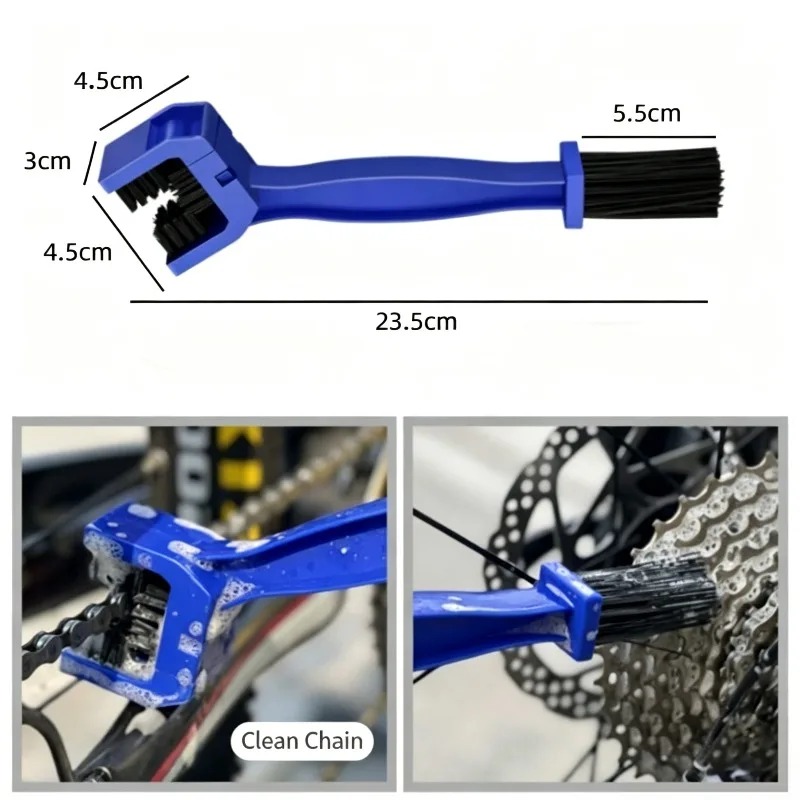 携帯用バイク・オートバイチェーンクリーナーブラシ 多機能自転 - Cycling Gear Inches のレビューと価格