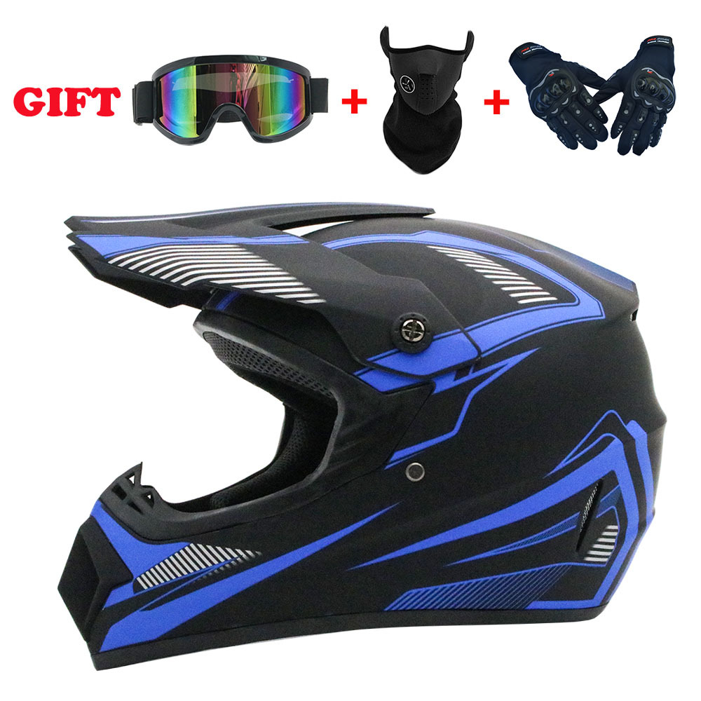 キッズ＆ユース用フルフェイスオートバイヘルメット – ダート - Cycling Protective Gear For Kids のレビューと価格