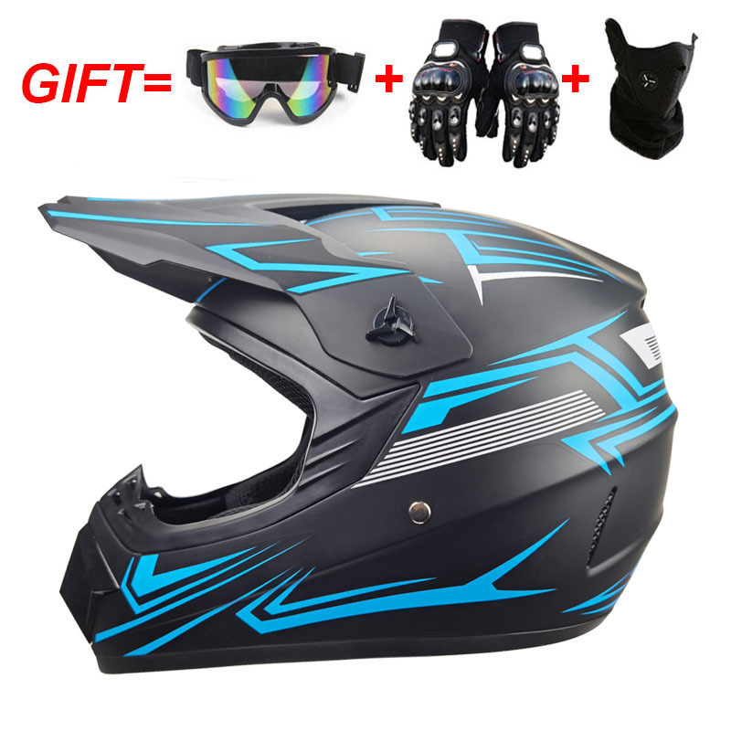キッズ＆ユース用フルフェイスオートバイヘルメット – ダート - Cycling Protective Gear For Kids のレビューと価格