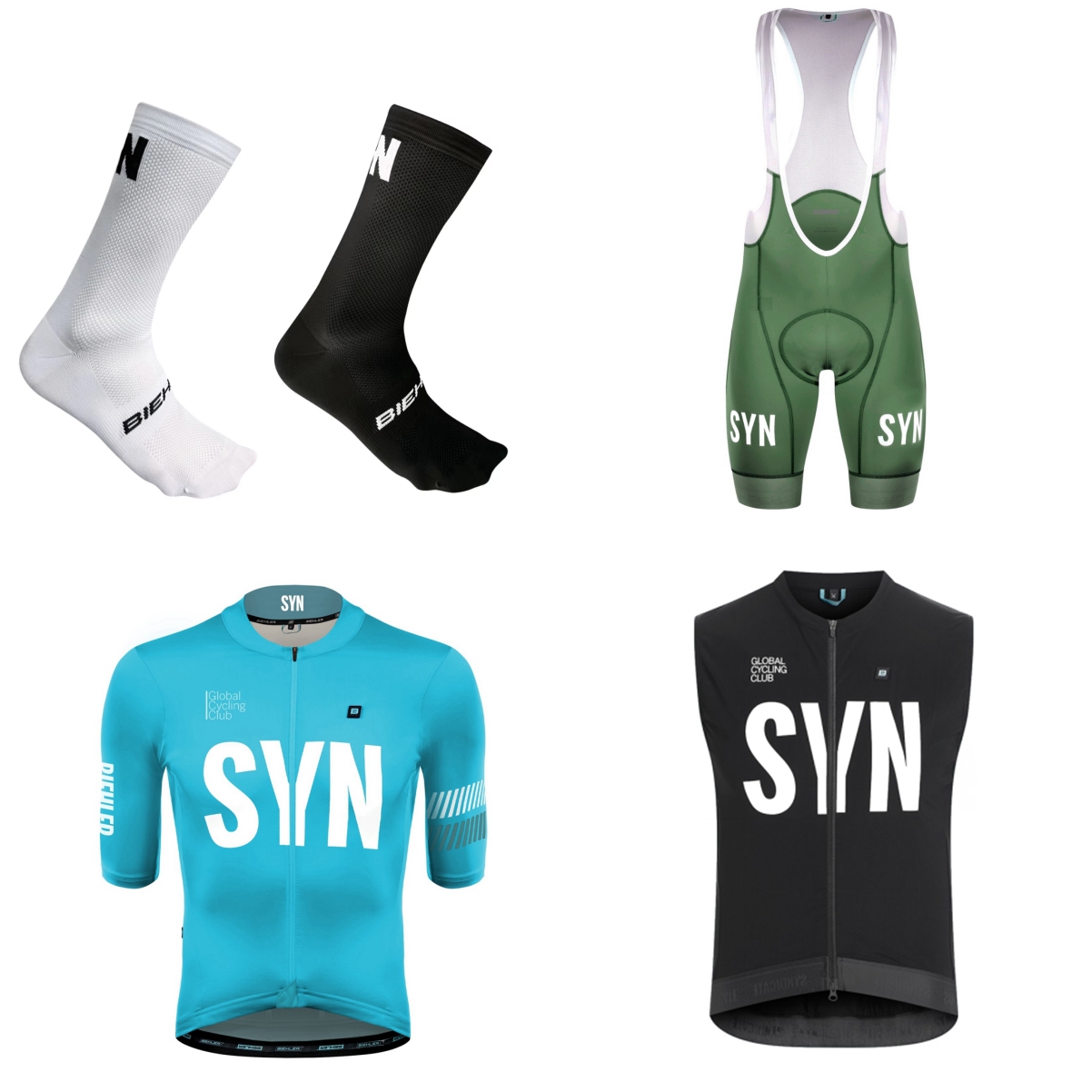 夏用半袖自転車スーツ 2026 ブラックブルー SYN 便利 - Cycling Gear Clothing のレビューと価格