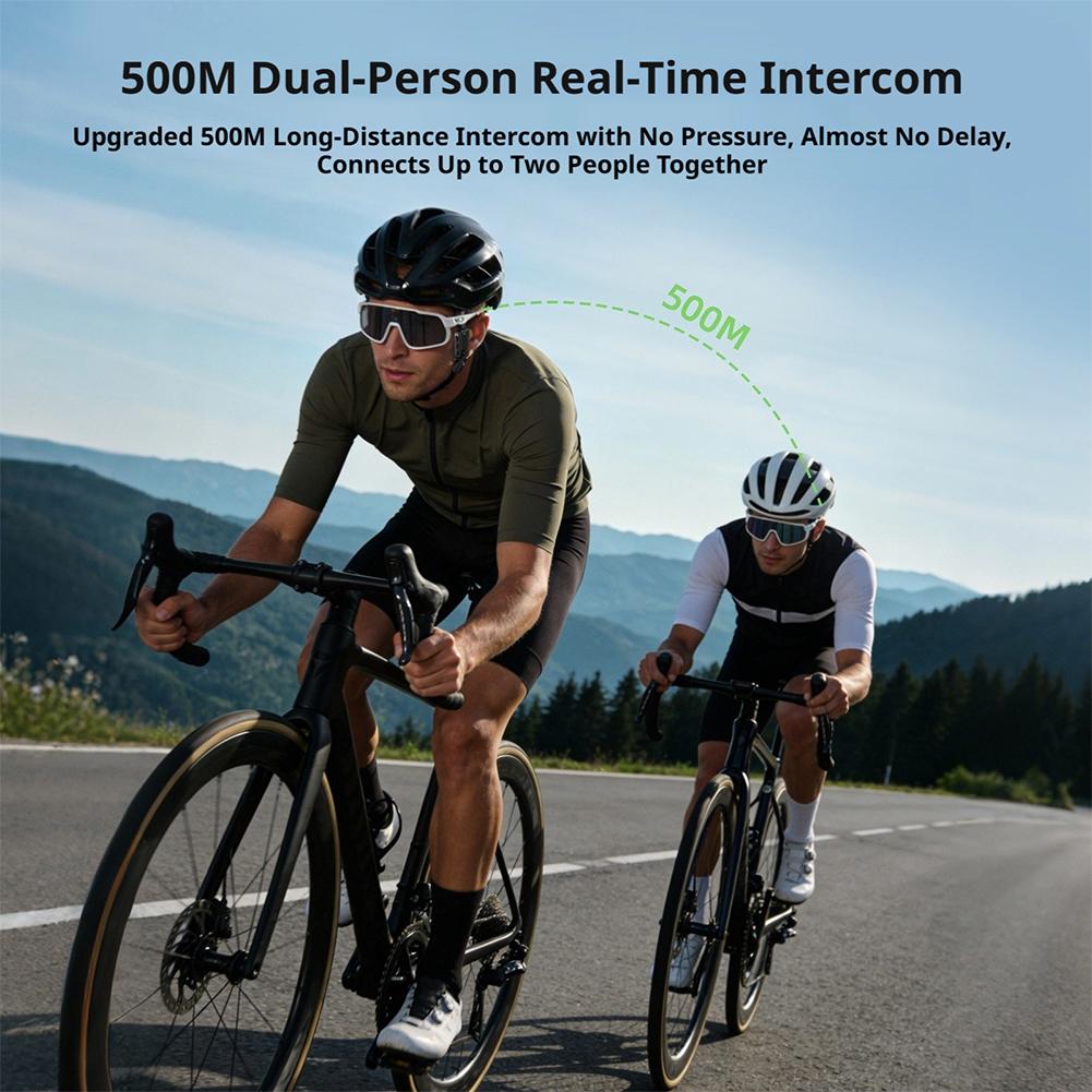 2 個ワイヤレス BT ヘルメットインターコムヘッドセット音 - Cycling Gear Helmet のレビューと価格